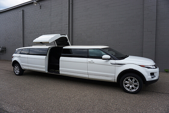 stretch limousine exterior