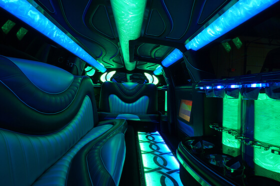 stretch limousine lounge