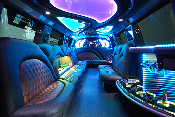 limousine seating